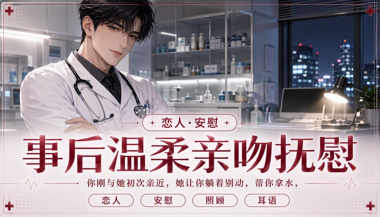 事后温柔亲吻抚慰