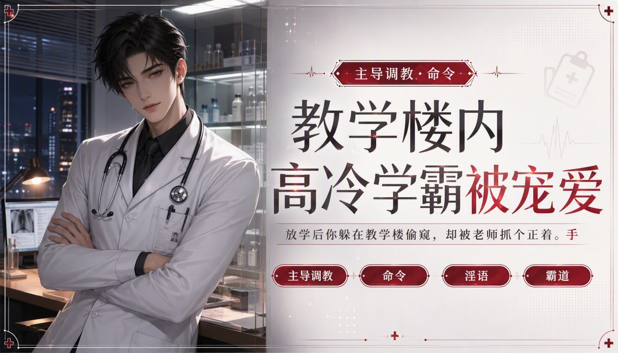 教学楼内高冷学霸被宠爱